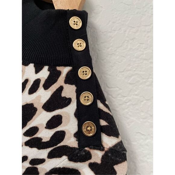 Woman’s Calvin Klein Size S leopard  print sweater - Picture 3 of 7